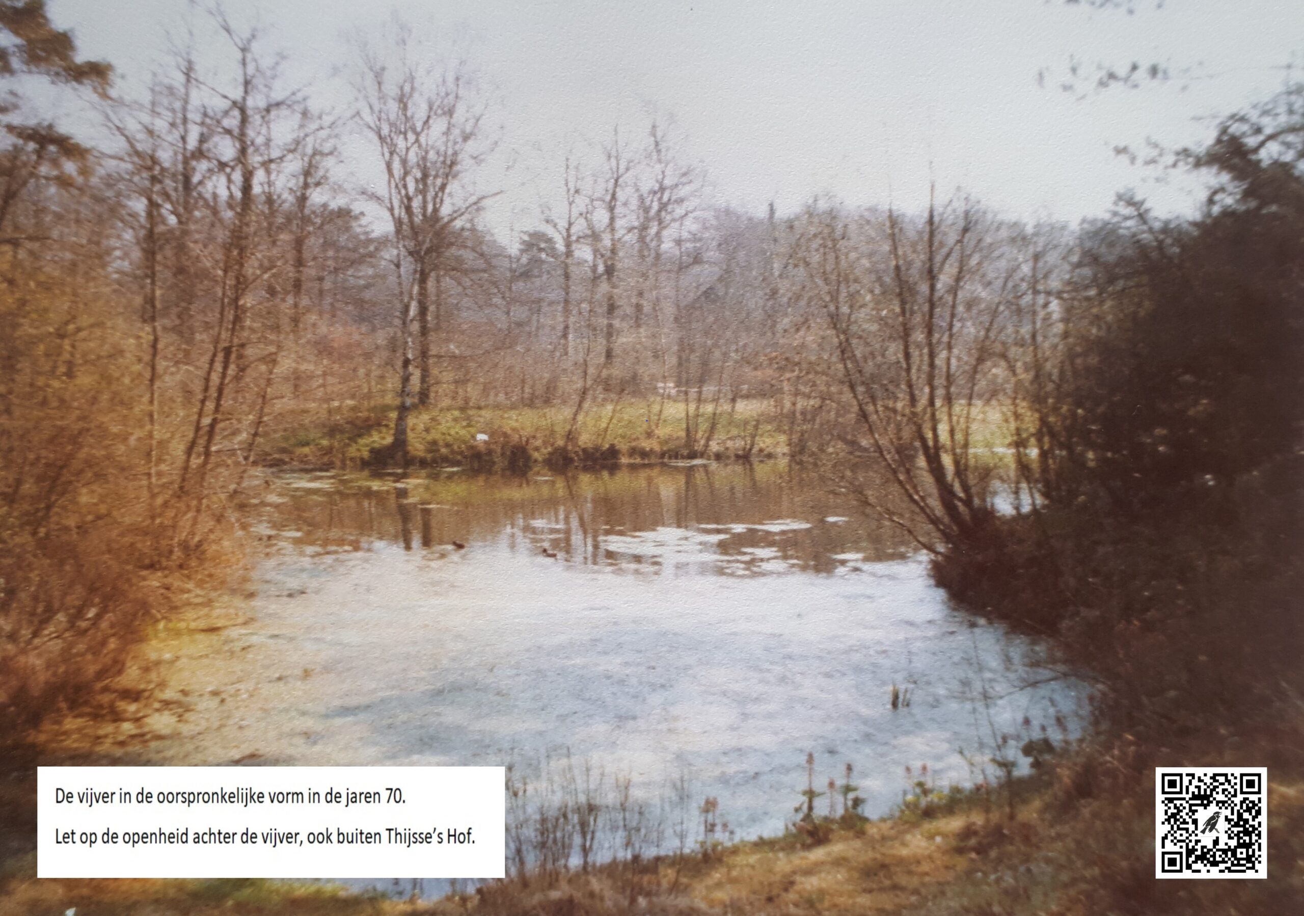 A3 - Foto 9 - jaren zeventig - foto graaf onbekend - met QR en tekst